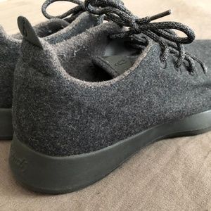 Allbirds Mens Wool Runners Shoes - Natural Black